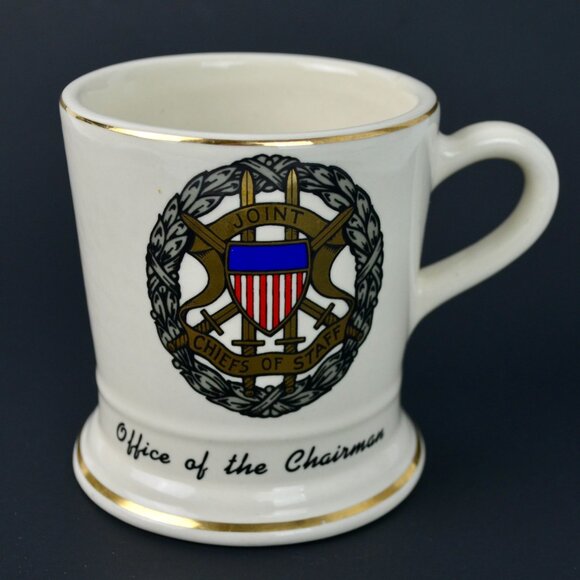 Join Chiefs of Staff Office of the Chairman Shaving Mug Excellent - Picture 2 of 7